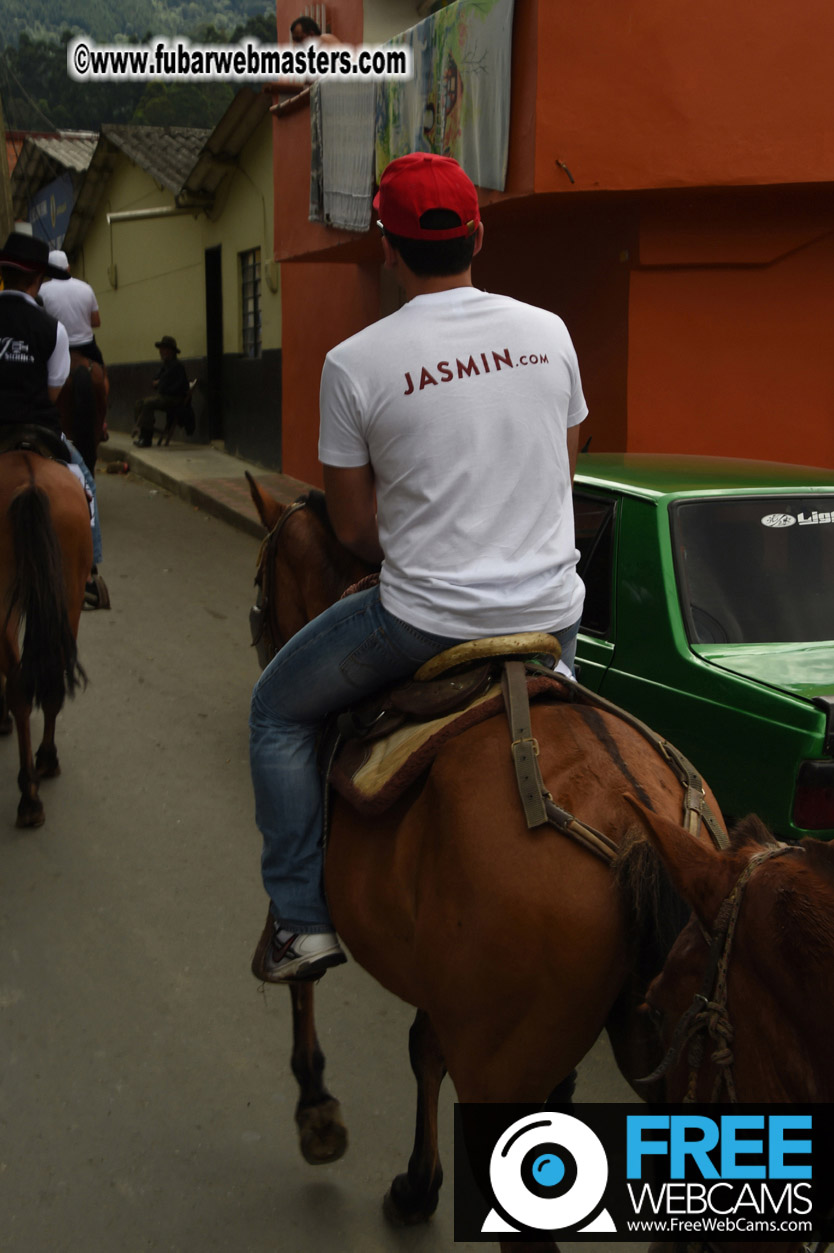 Horseback Riding Colombian style tour