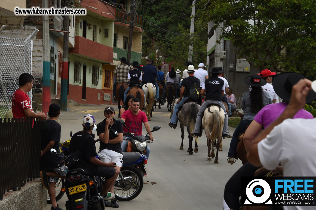 Horseback Riding Colombian style tour