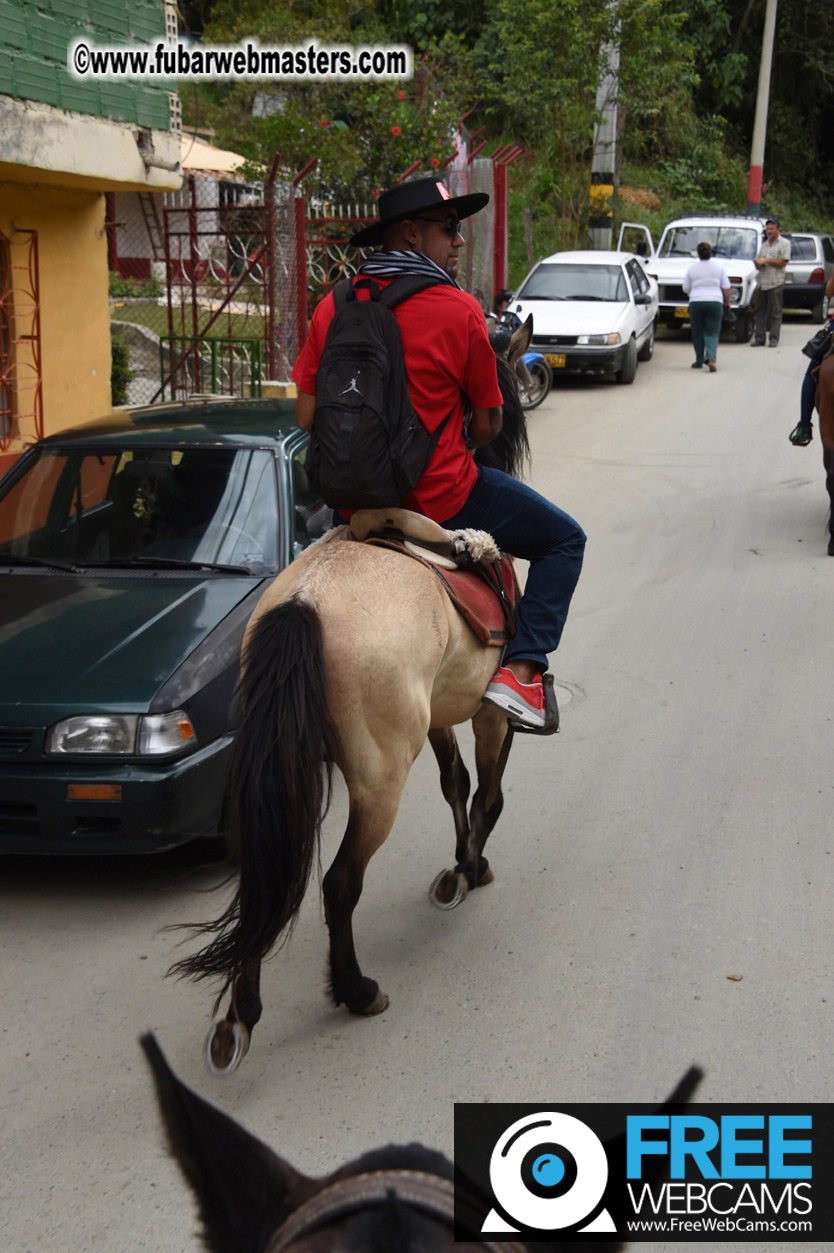 Horseback Riding Colombian style tour