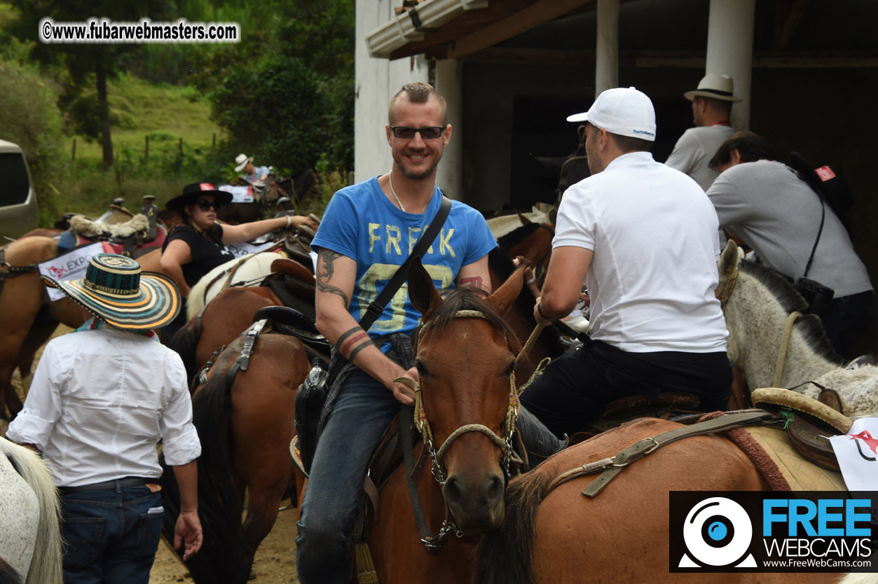 Horseback Riding Colombian style tour