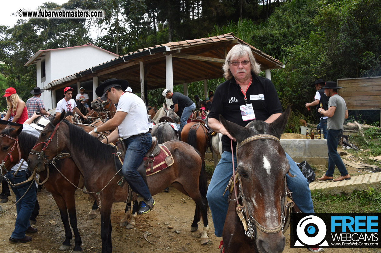 Horseback Riding Colombian style tour