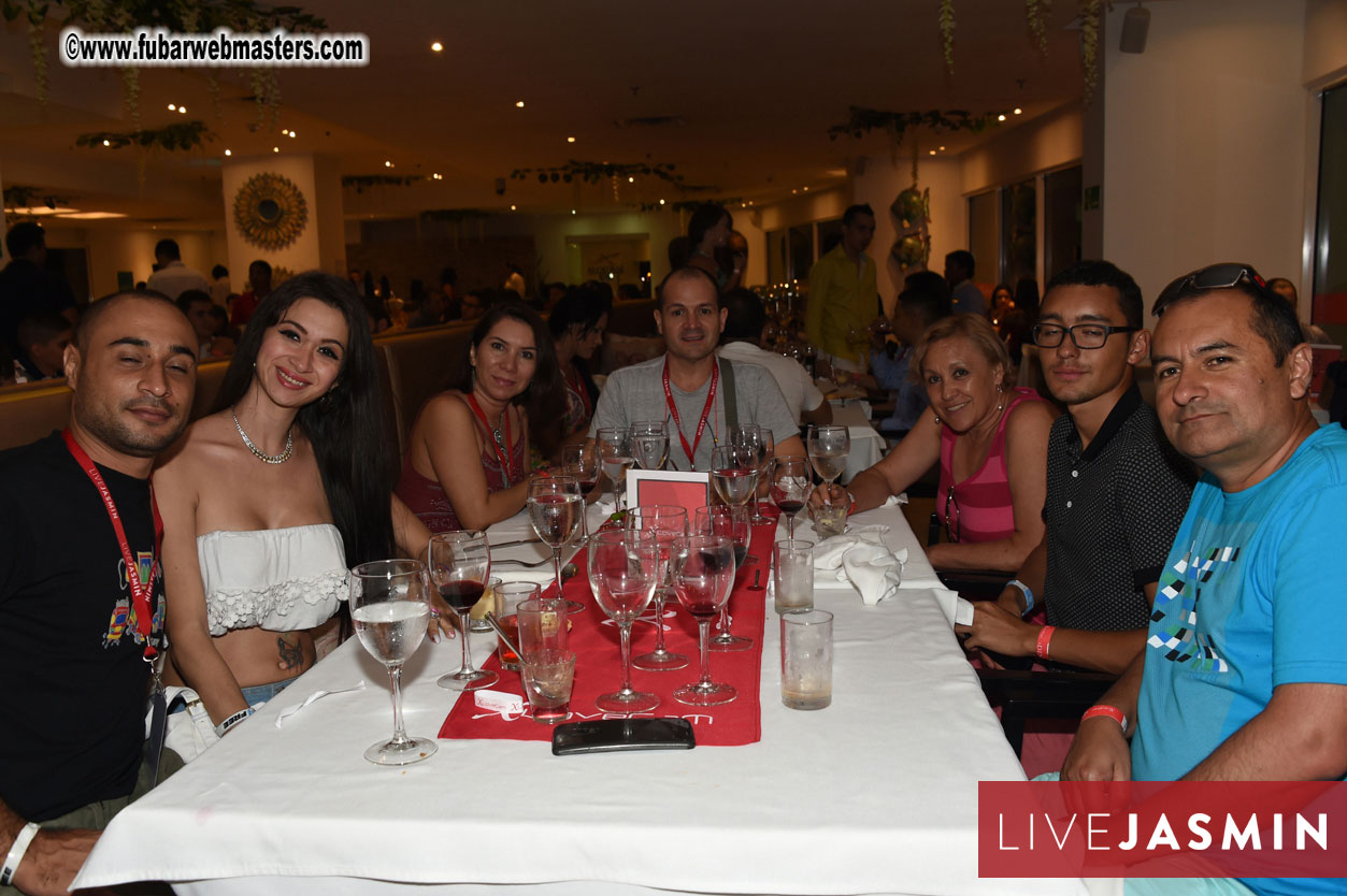 Models, Studios and Webmasters Dinner