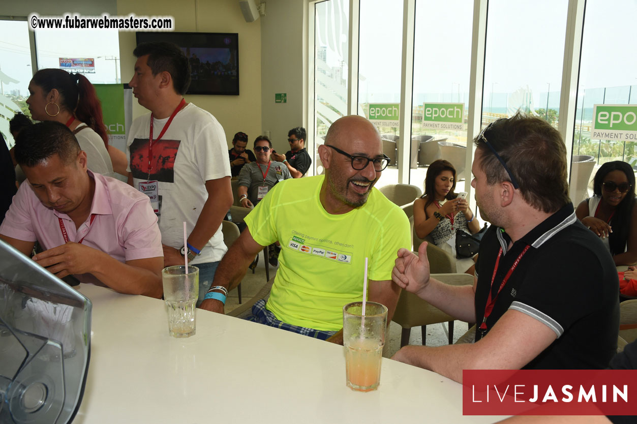 Bar and Poolside Networking