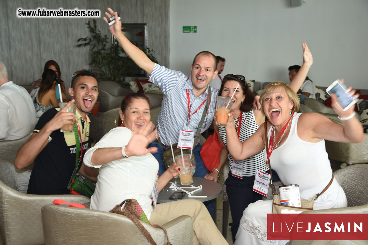 Bar and Poolside Networking