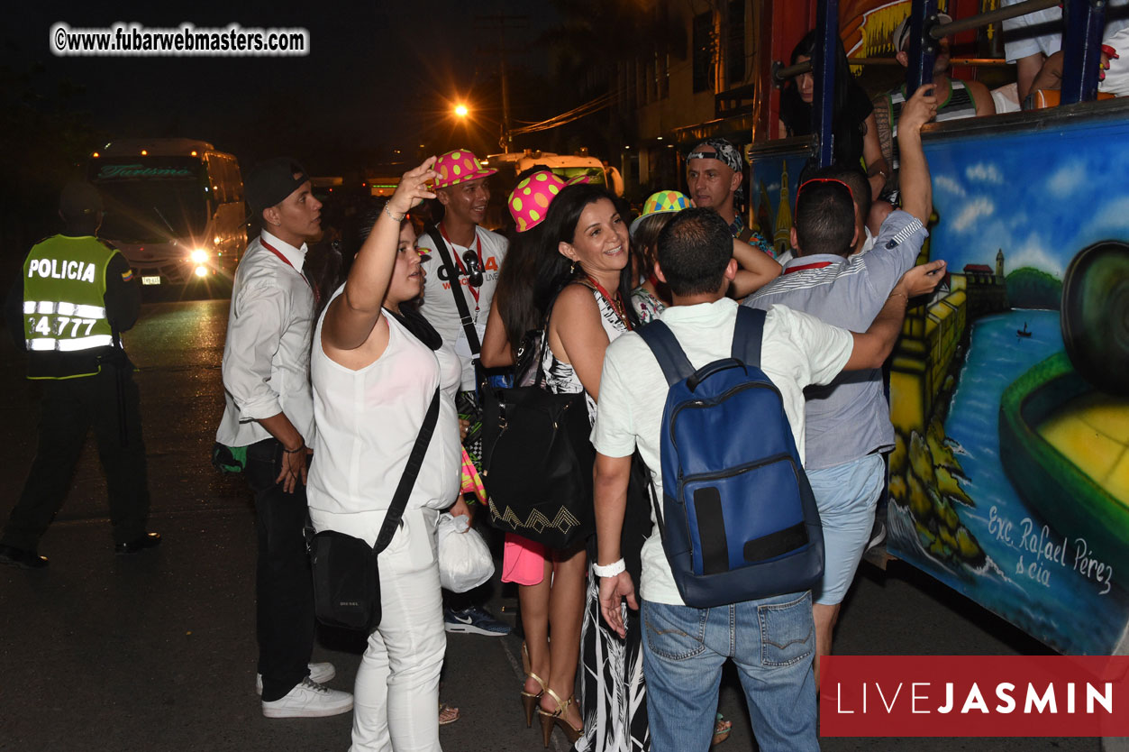 Chiva Party, City Bus Tour