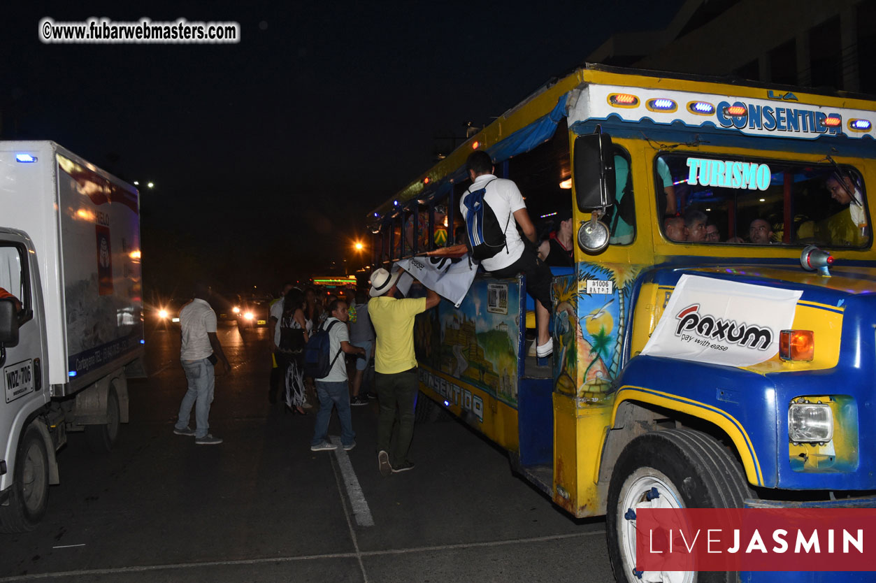 Chiva Party, City Bus Tour