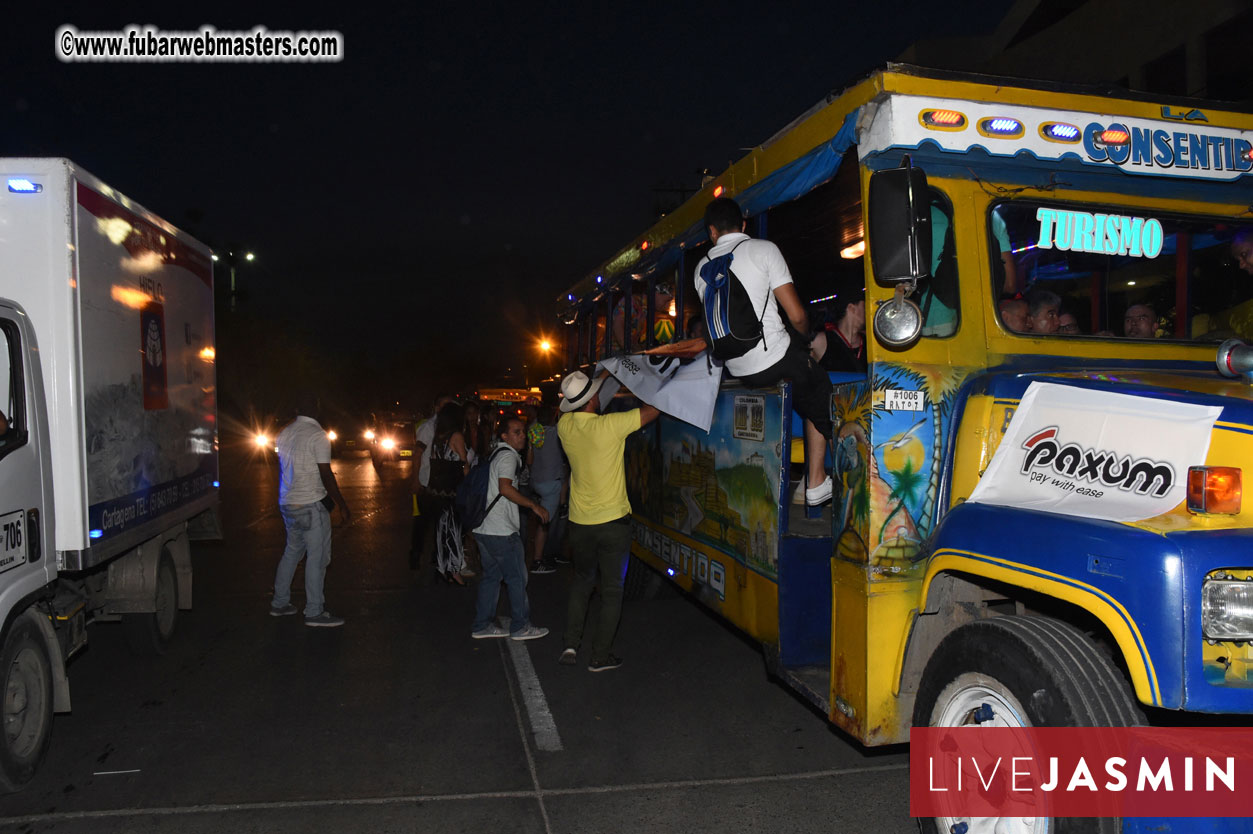 Chiva Party, City Bus Tour