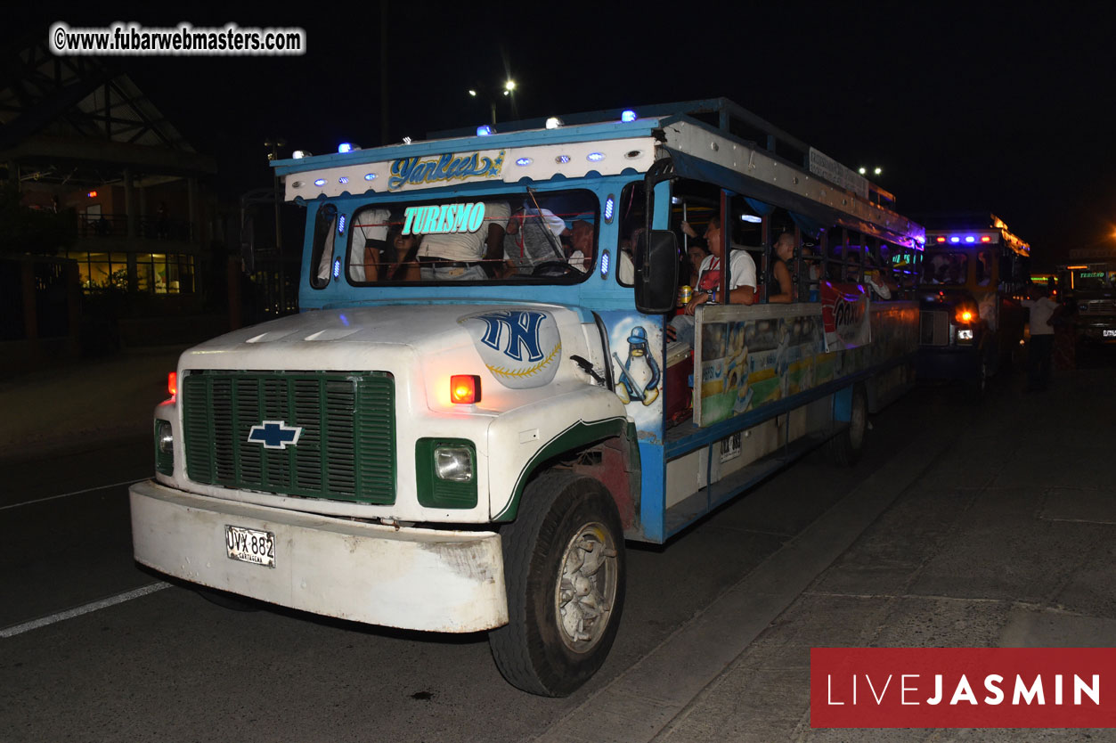 Chiva Party, City Bus Tour