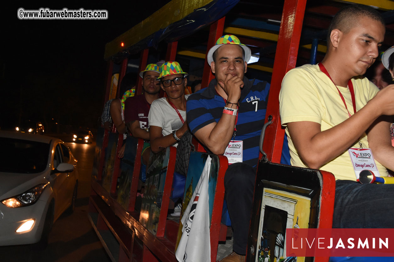 Chiva Party, City Bus Tour