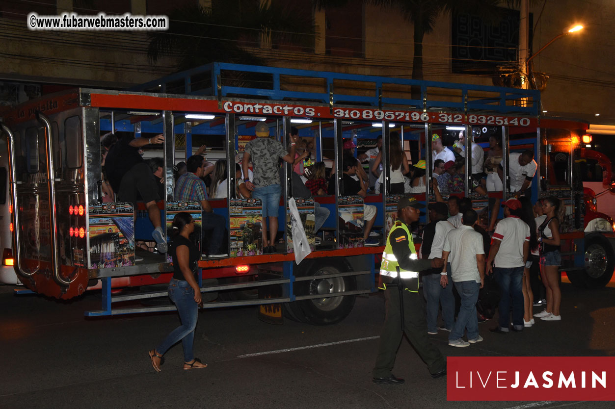 Chiva Party, City Bus Tour