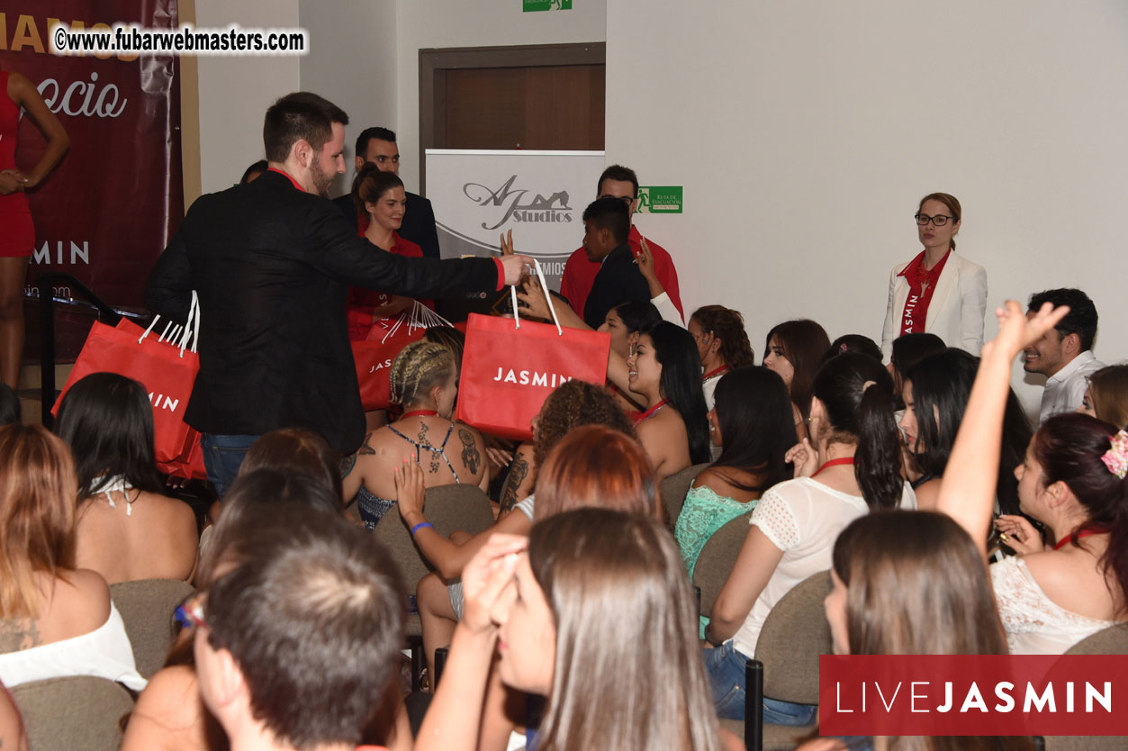 LiveJasmin Workshops, Raffles and Gifts