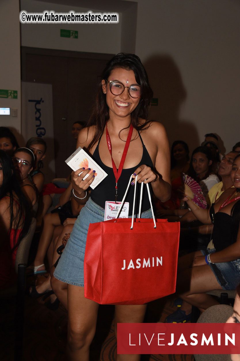 LiveJasmin Workshops, Raffles and Gifts