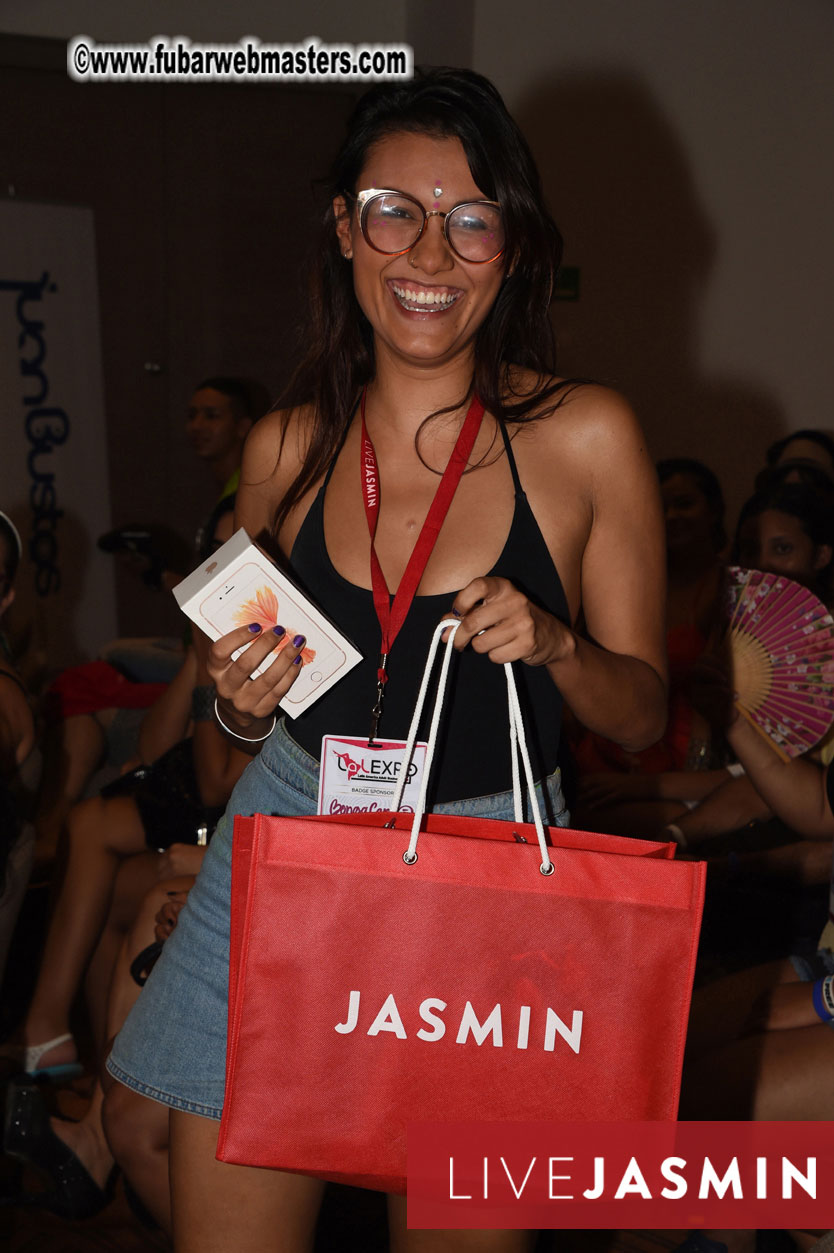 LiveJasmin Workshops, Raffles and Gifts