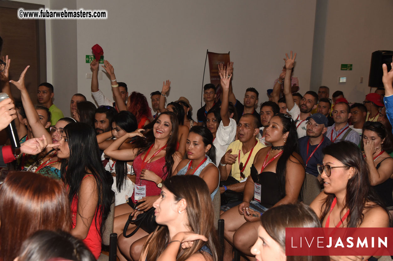 LiveJasmin Workshops, Raffles and Gifts