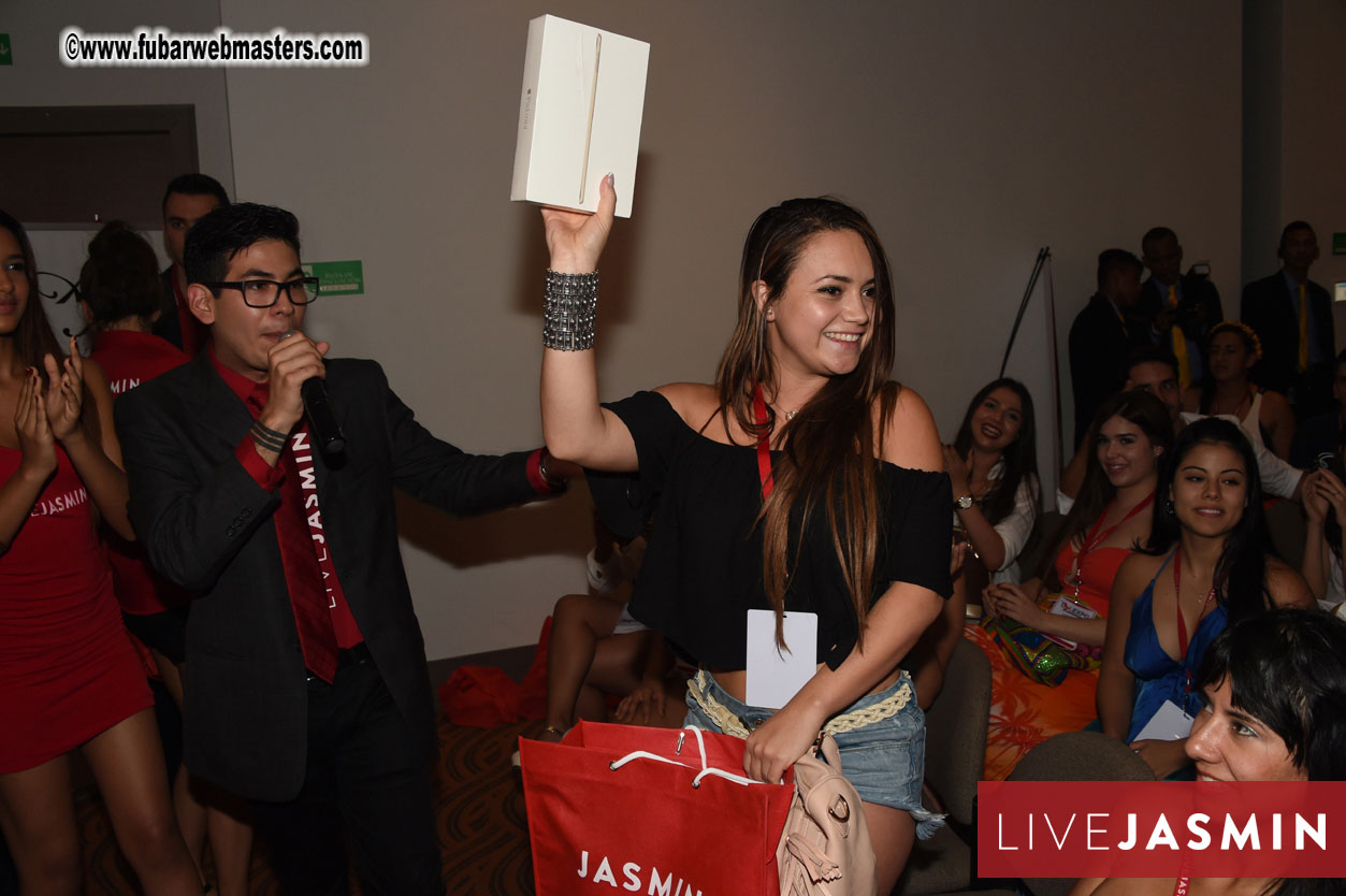 LiveJasmin Workshops, Raffles and Gifts