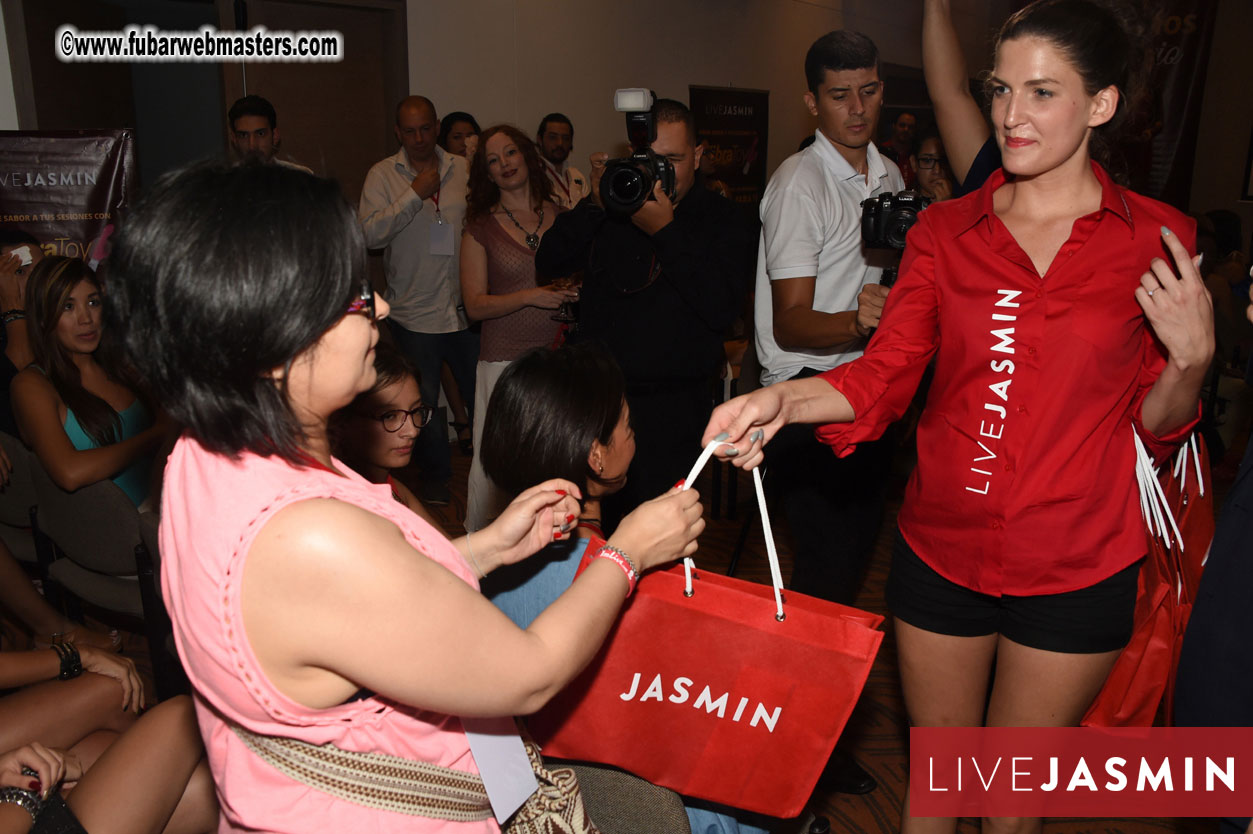 LiveJasmin Workshops, Raffles and Gifts