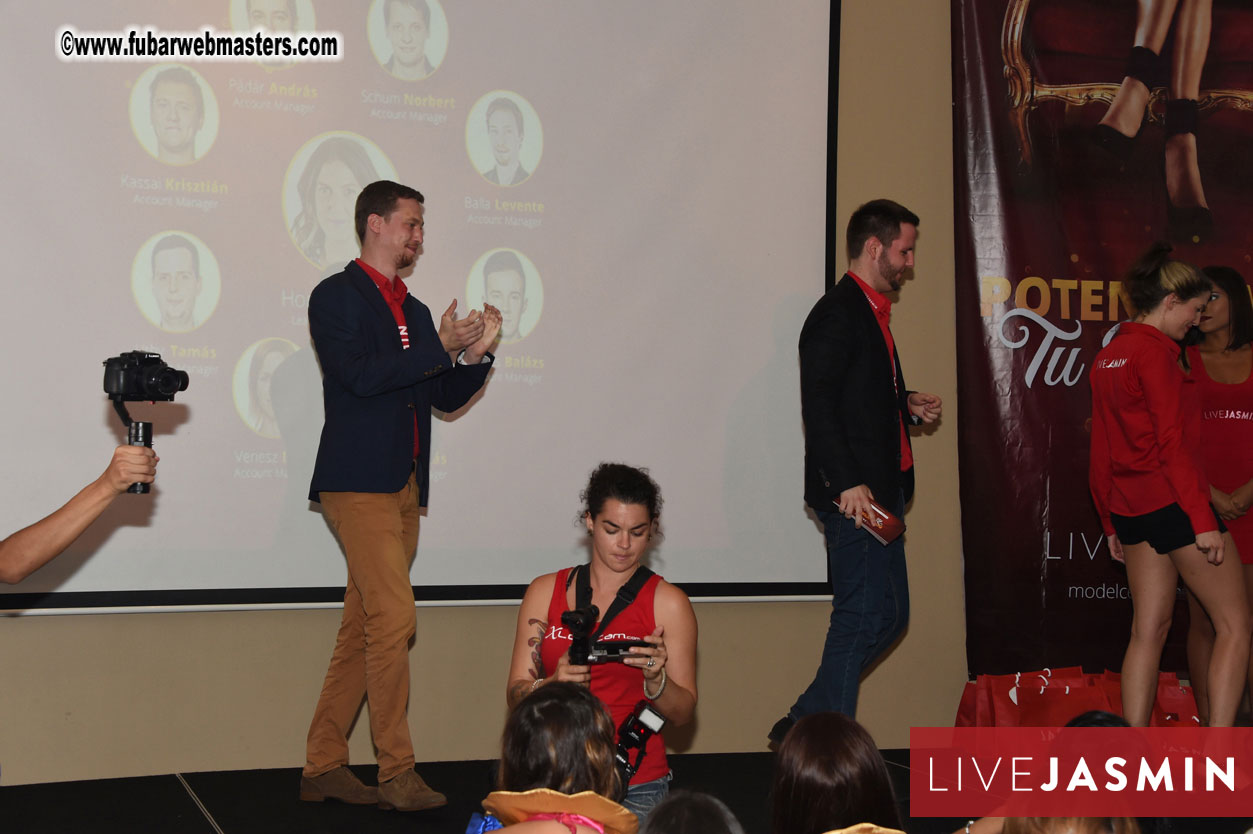 LiveJasmin Workshops, Raffles and Gifts