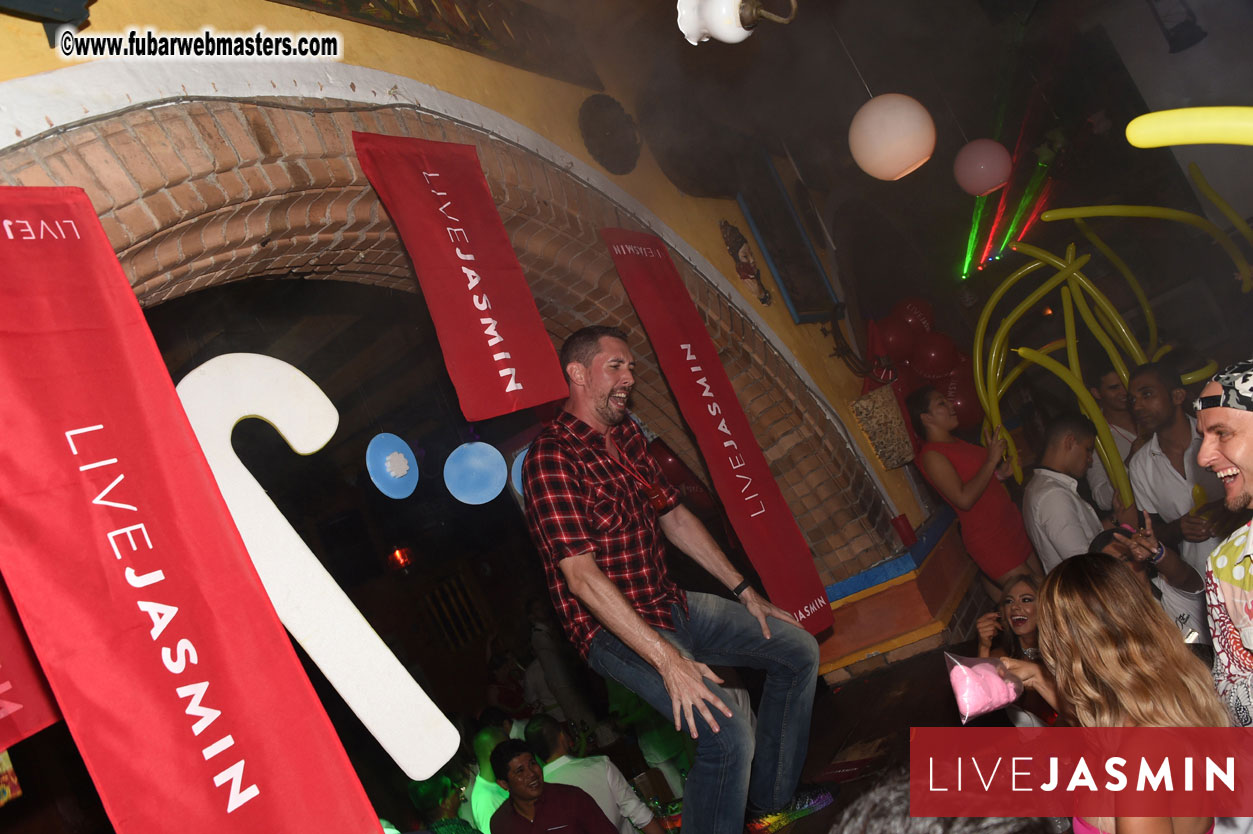 LIVEJASMIN Candy, Closing Party