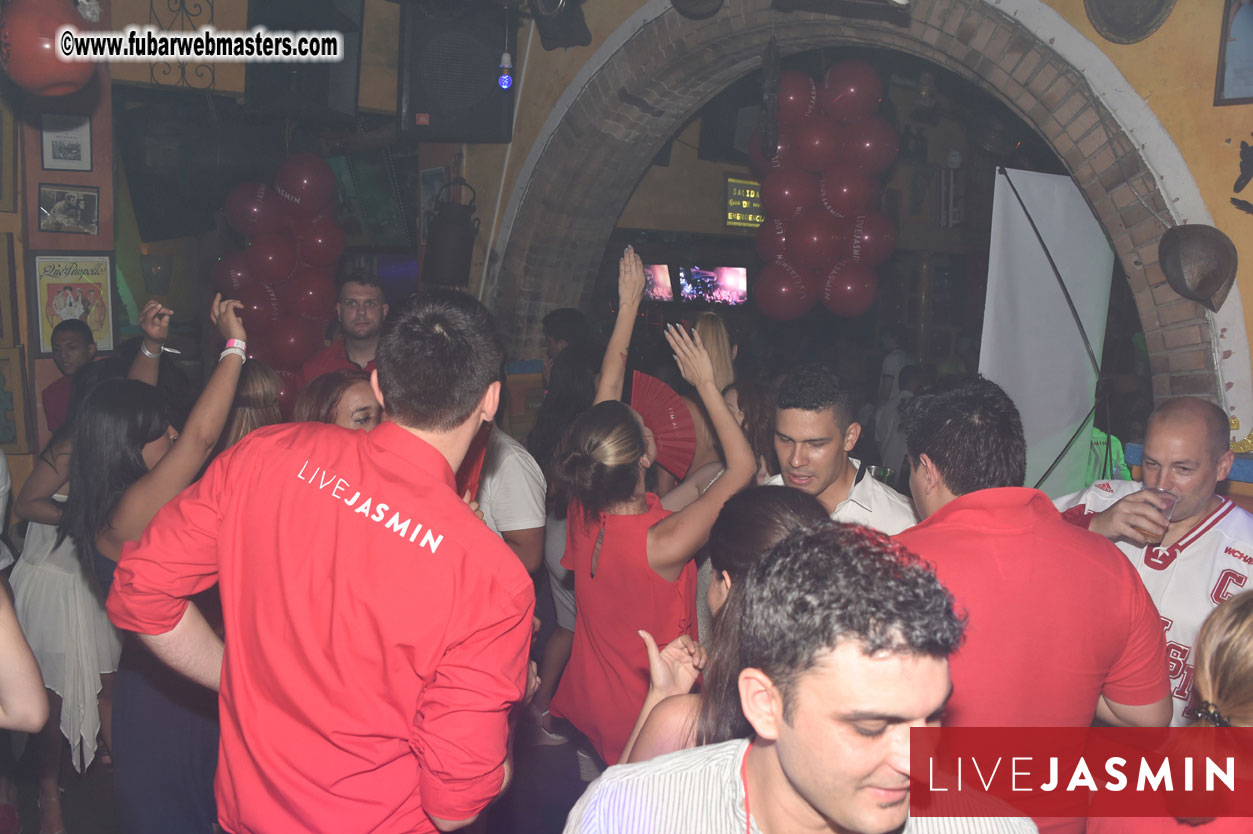 LIVEJASMIN Candy, Closing Party