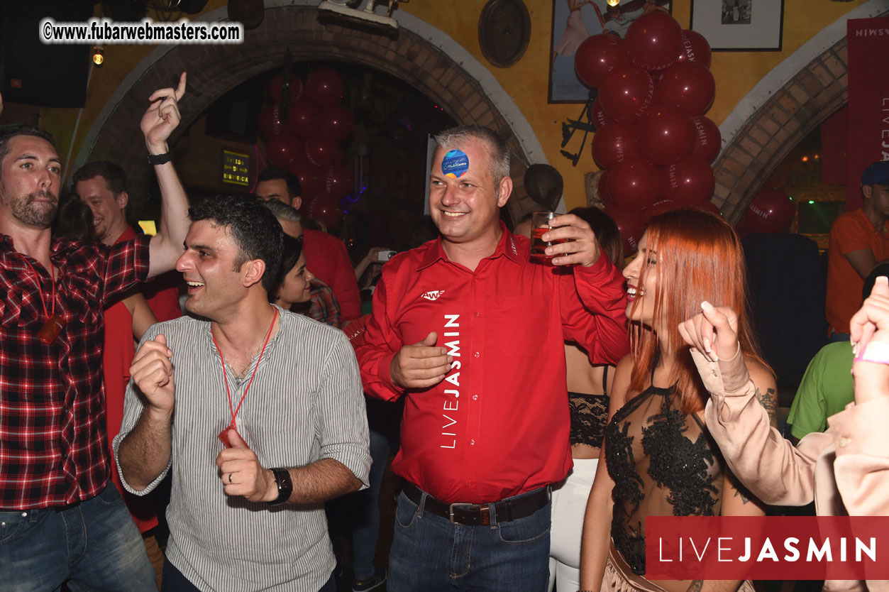 LIVEJASMIN Candy, Closing Party