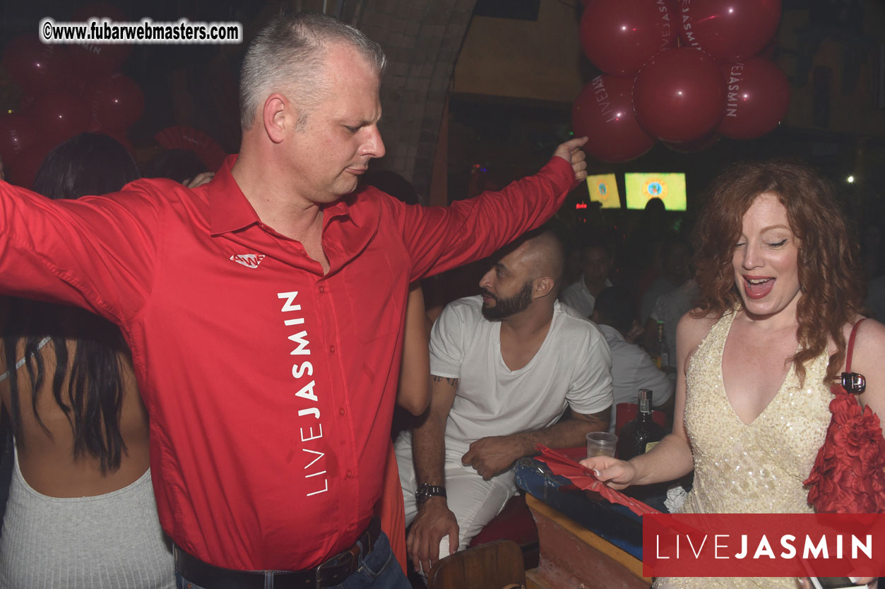 LIVEJASMIN Candy, Closing Party