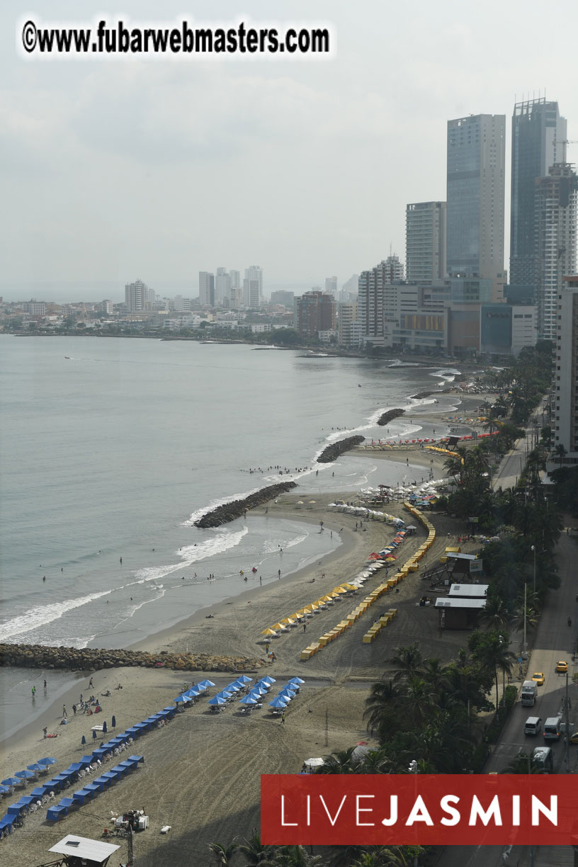 Cartagena, out of the sea