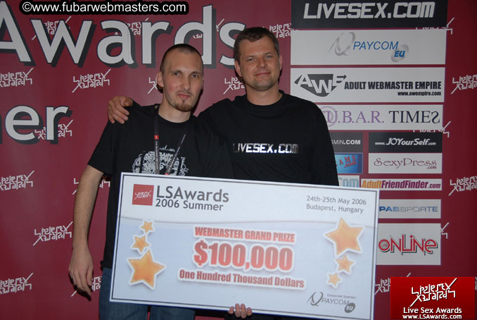 Best Webmaster Grand Prize Ceremony and Closing Pa