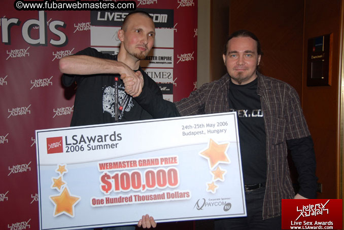 Best Webmaster Grand Prize Ceremony and Closing Pa