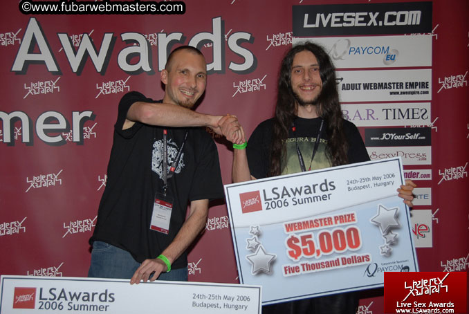 Best Webmaster Grand Prize Ceremony and Closing Pa