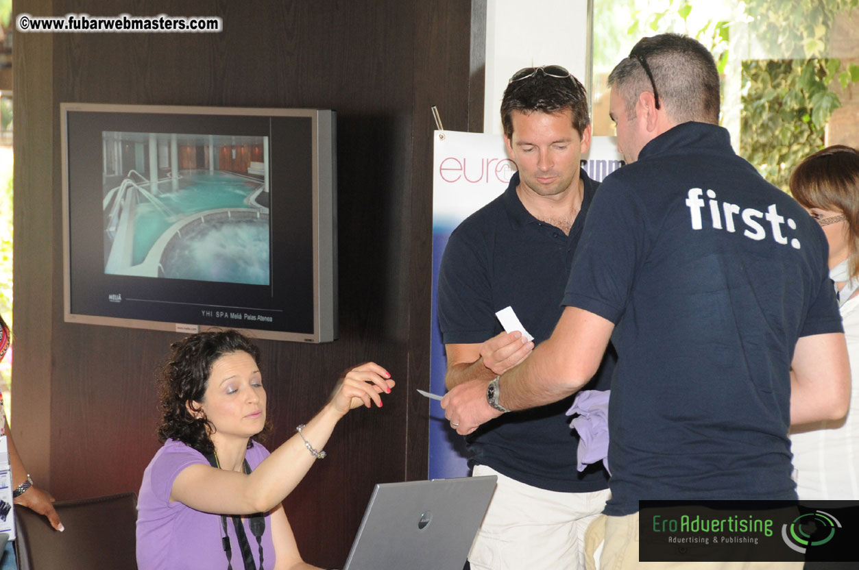 Arrivals, Registration and the Show