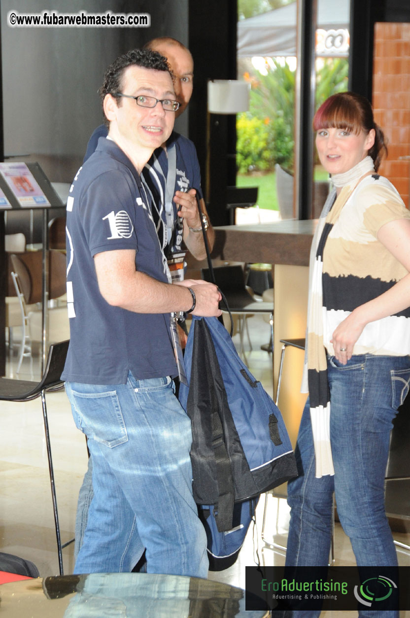 Arrivals, Registration and the Show