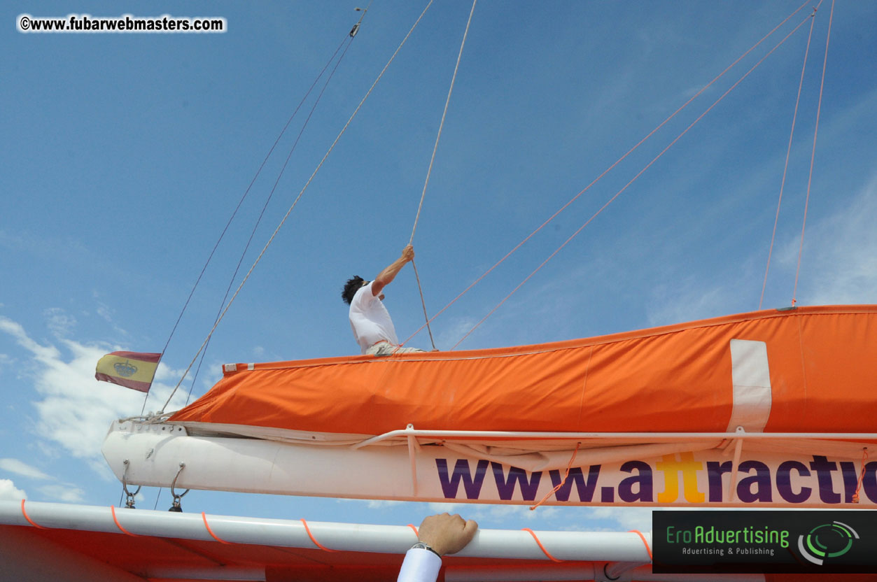 Boat Trip on the Catamaran