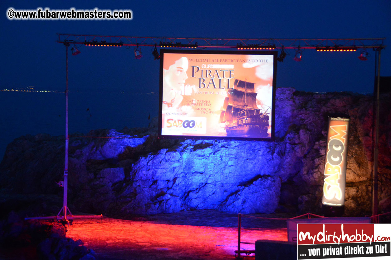 The Pirate Ball on Treasure Island