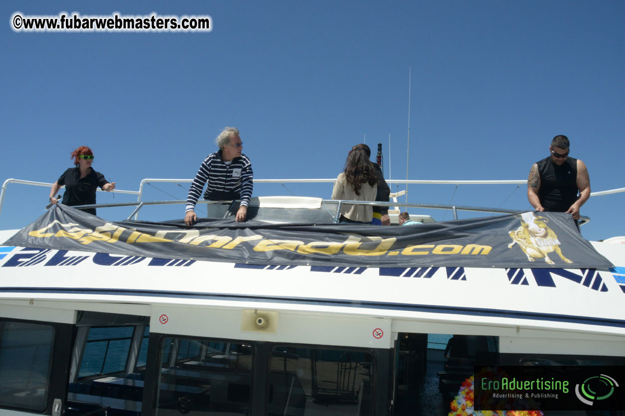 Boat trip with cool drinks & hot girls