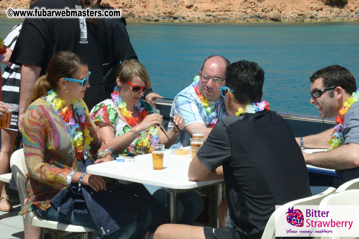 Boat trip with cool drinks & hot girls