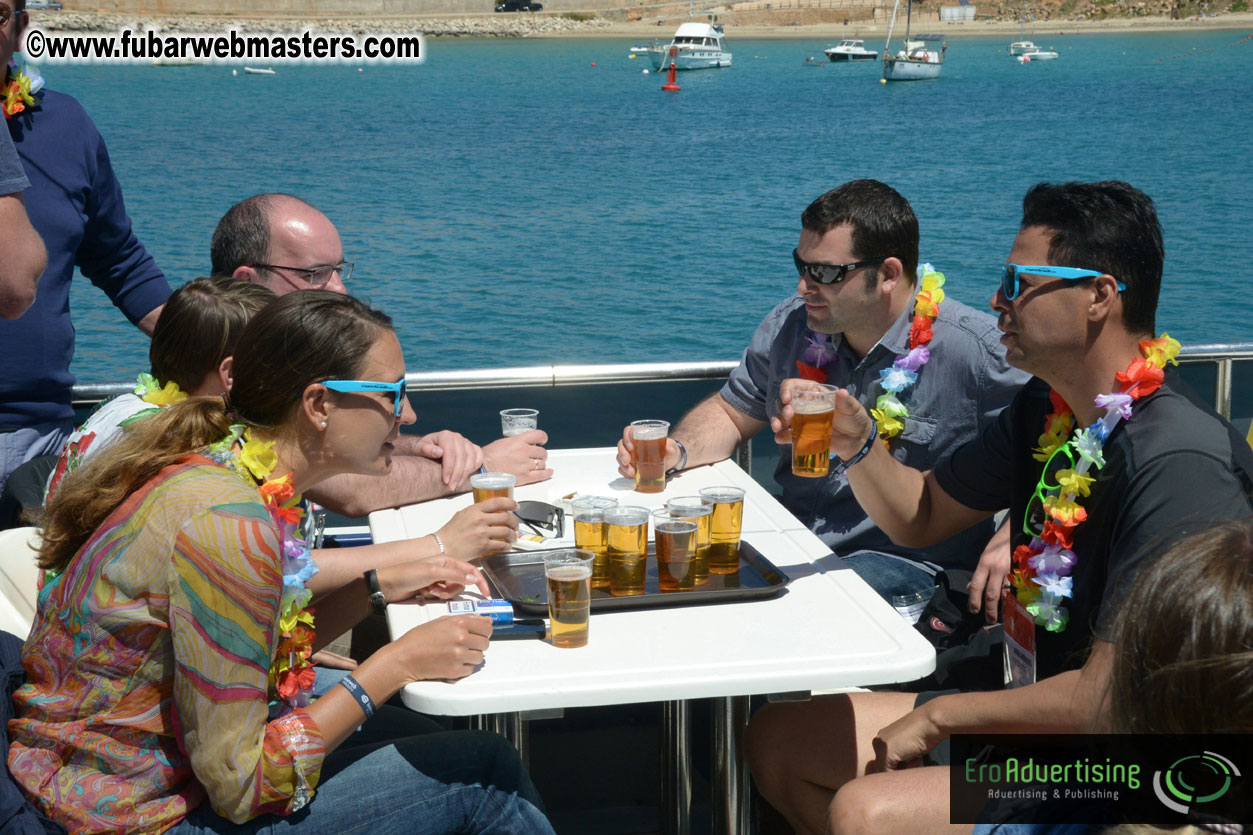 Boat trip with cool drinks & hot girls