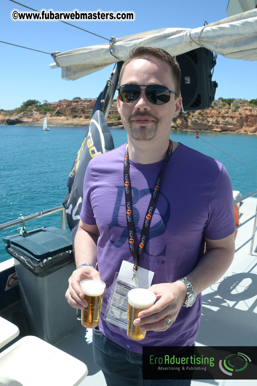 Boat trip with cool drinks & hot girls