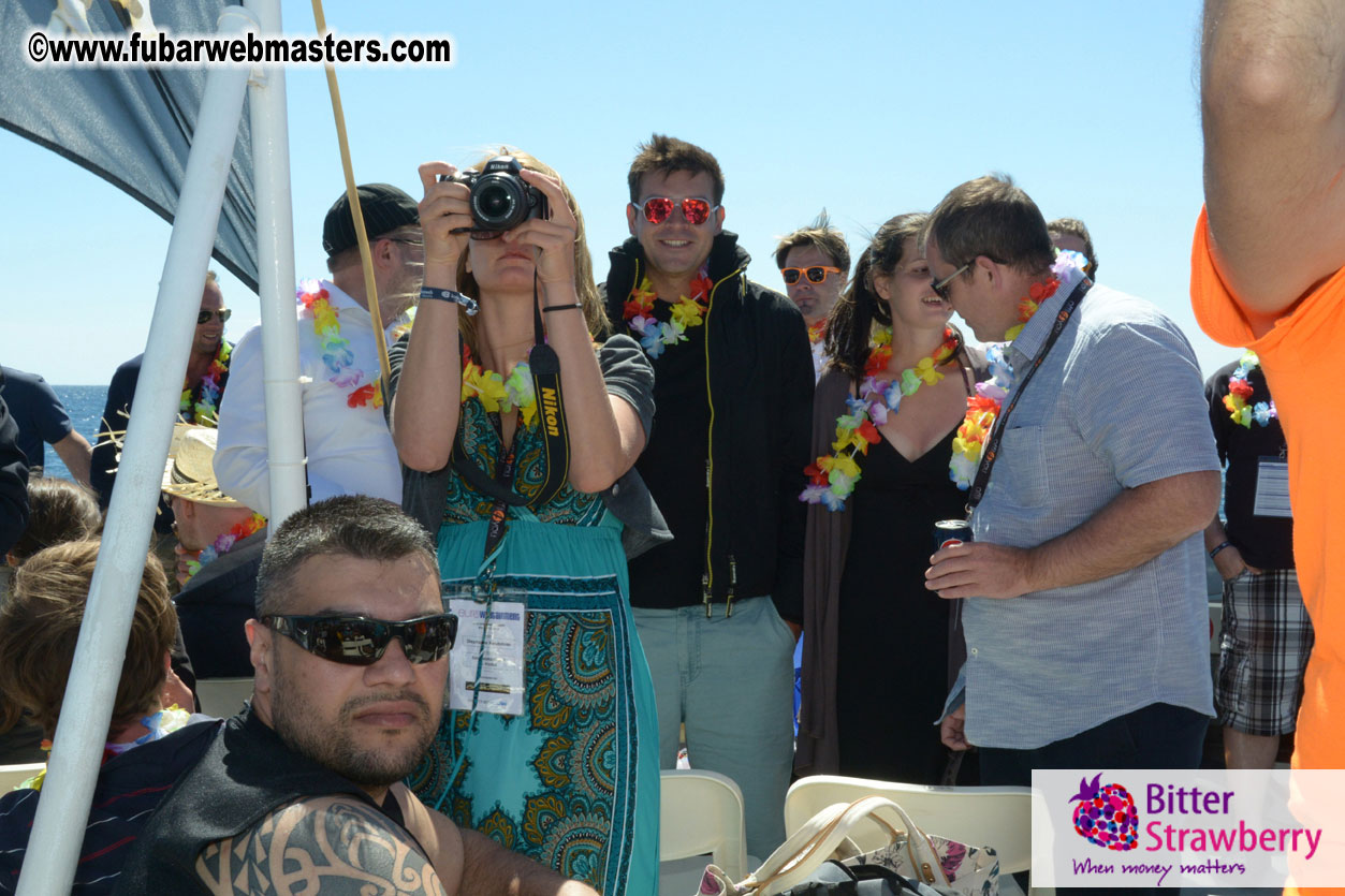 Boat trip with cool drinks & hot girls