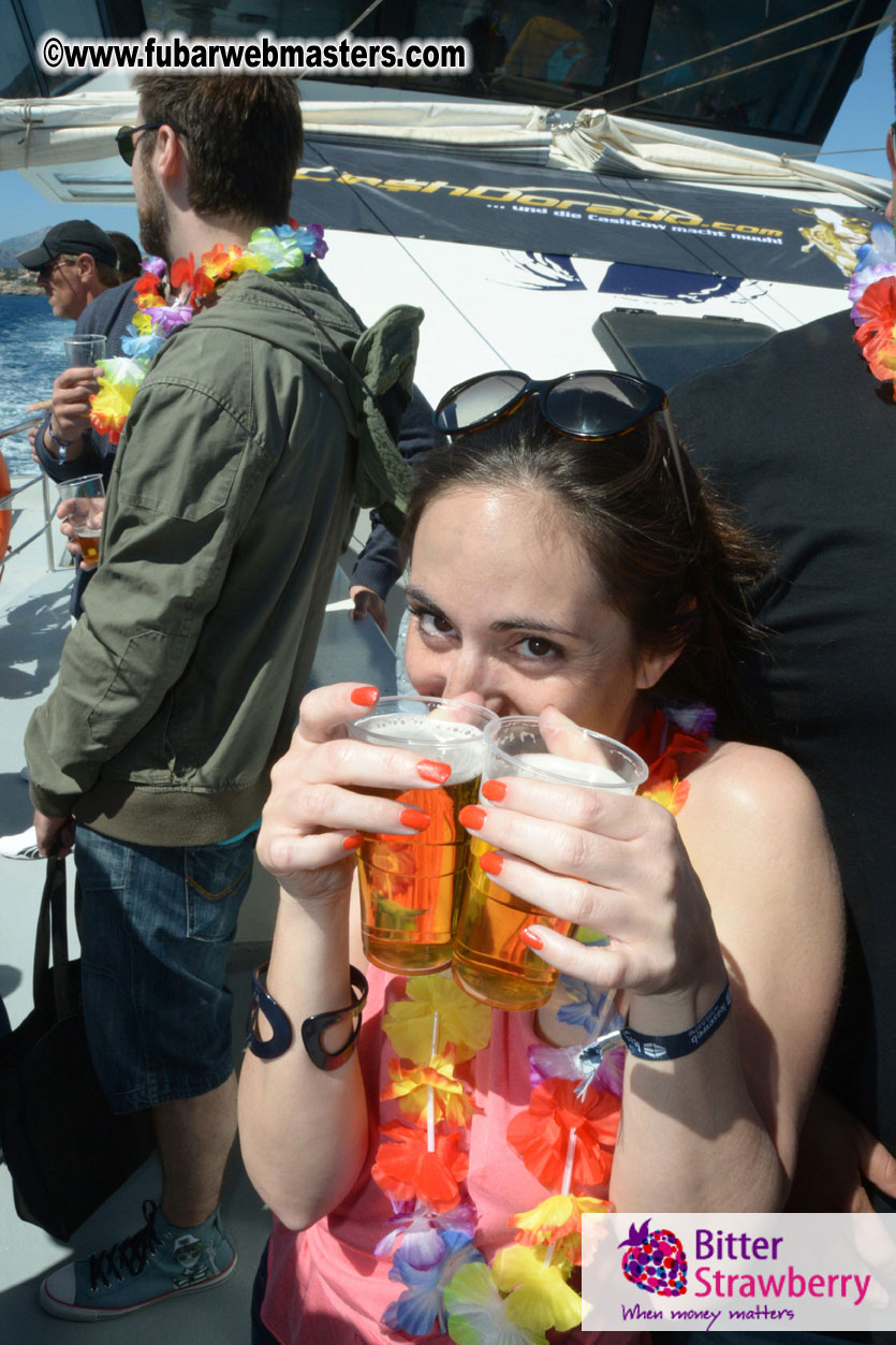 Boat trip with cool drinks & hot girls