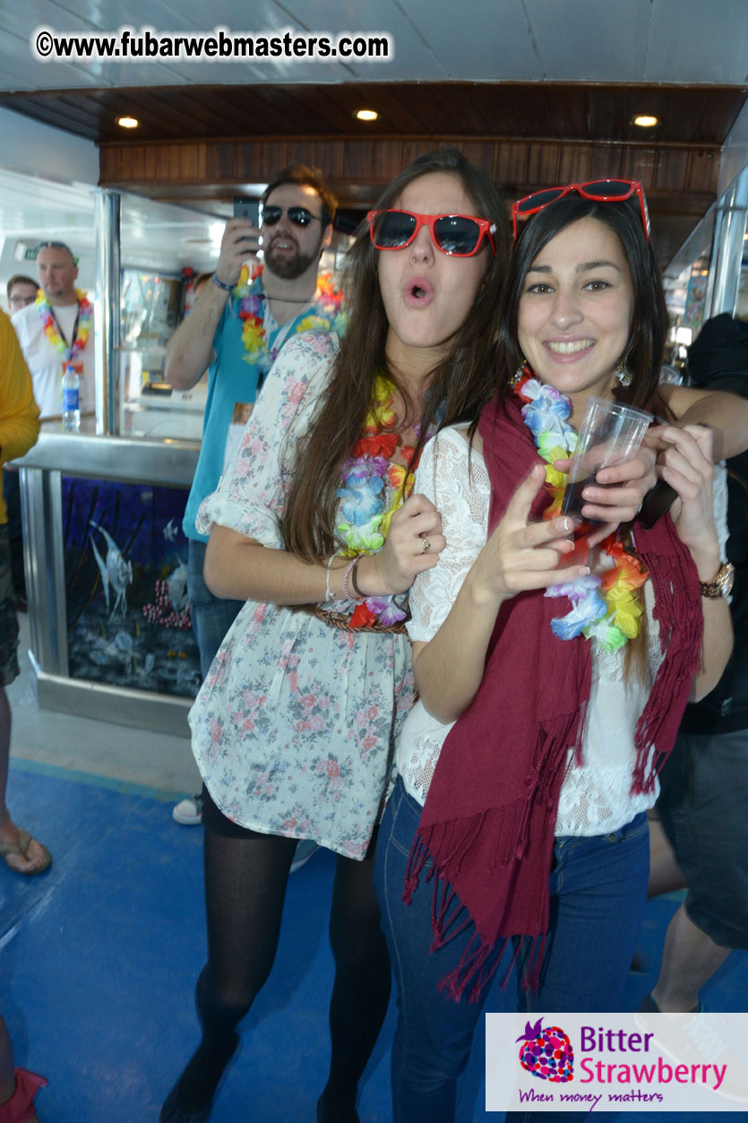 Boat trip with cool drinks & hot girls