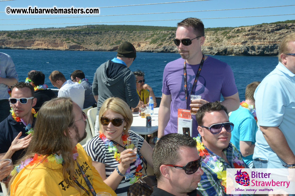 Boat trip with cool drinks & hot girls