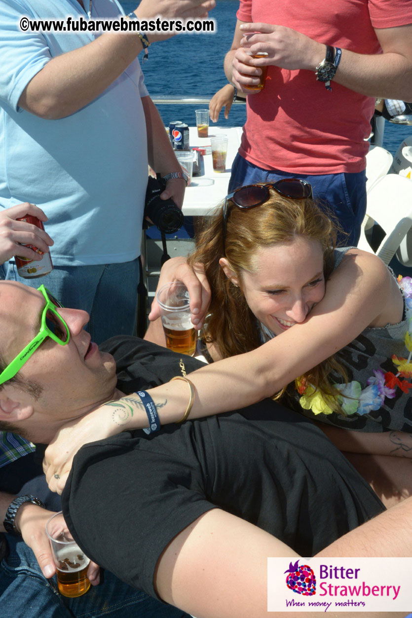 Boat trip with cool drinks & hot girls