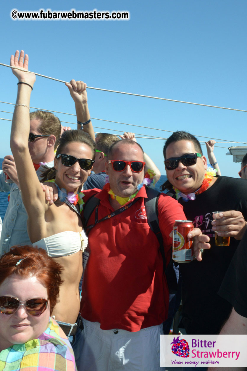 Boat trip with cool drinks & hot girls