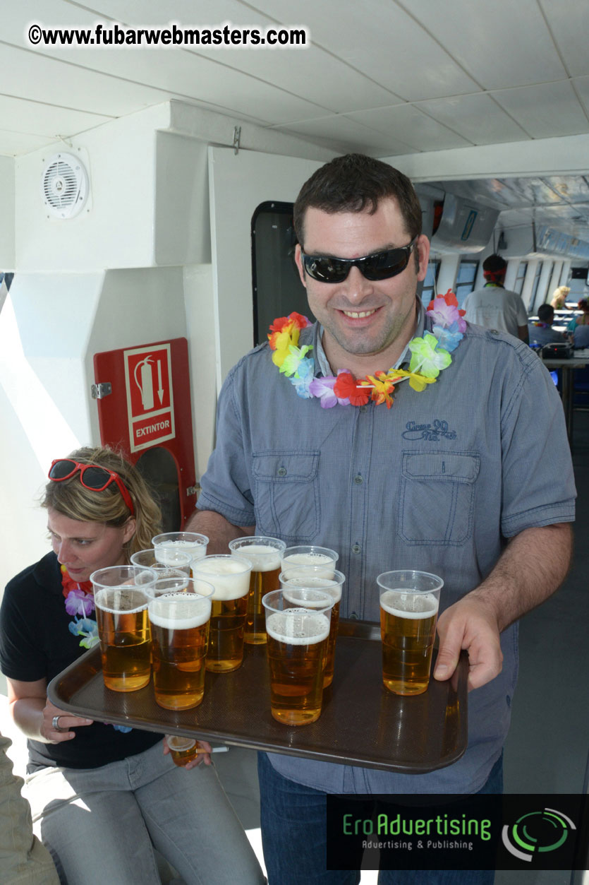 Boat trip with cool drinks & hot girls