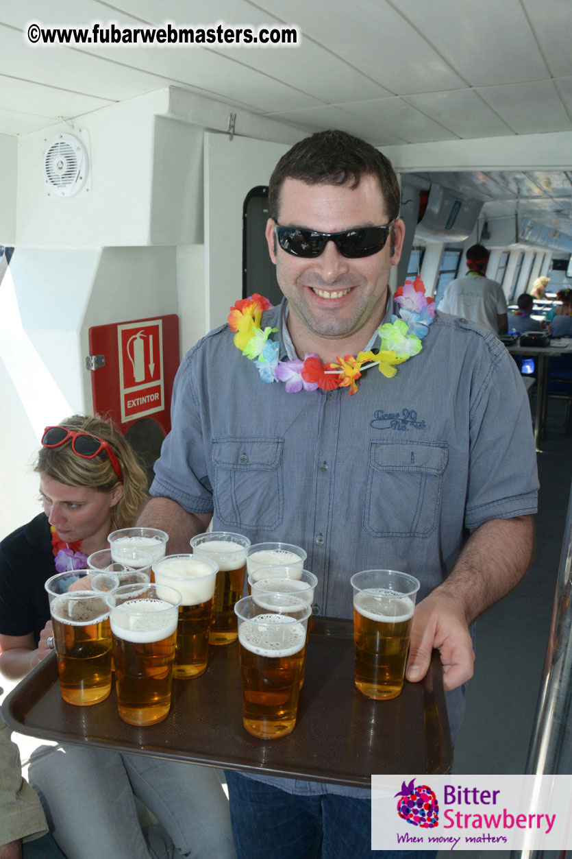 Boat trip with cool drinks & hot girls