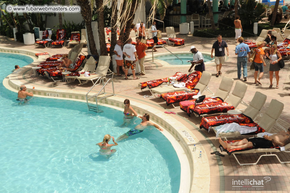 The Pool and Cabanas