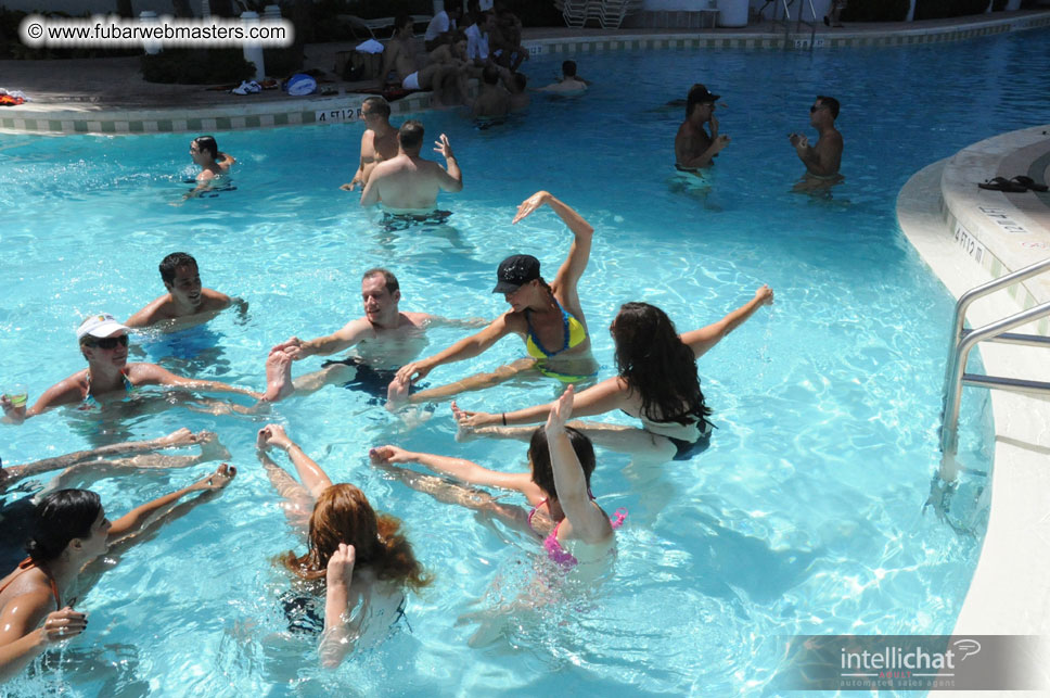 The Pool and Cabanas