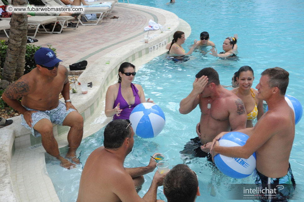 The Pool and Cabanas