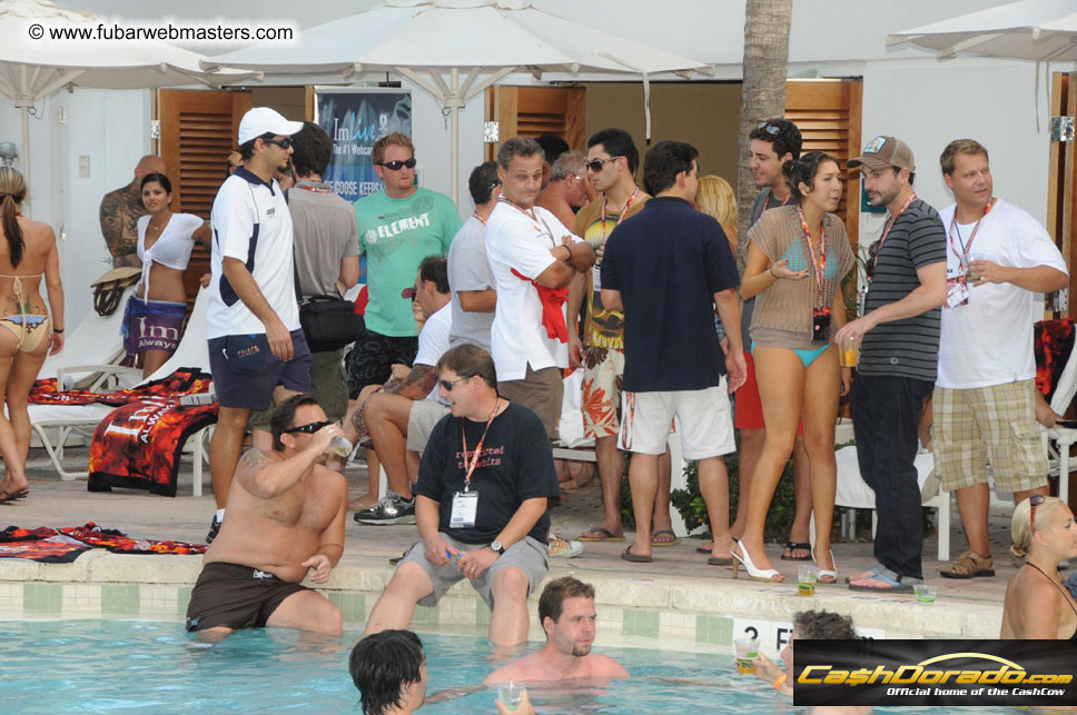 The Pool and Cabanas