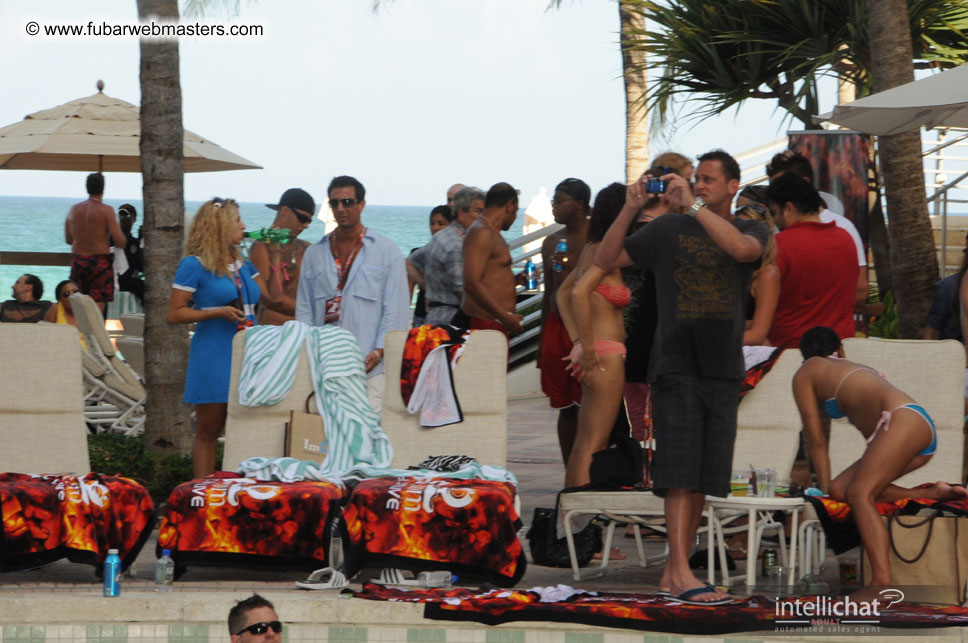 The Pool and Cabanas